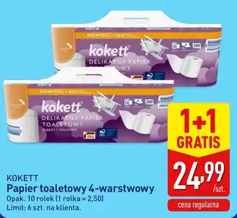 ALDI KOKETT Papier toaletowy 4-warstwowy oferta