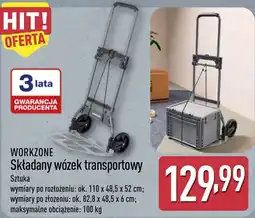 ALDI WORKZONE Składany wózek transportowy oferta
