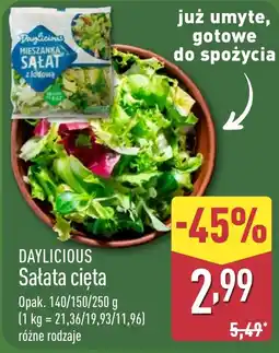 ALDI Sałata cięta oferta