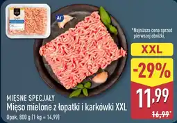 ALDI Mięso mielone z łopatki i karkówki XXL oferta