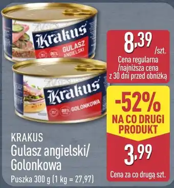 ALDI Krakus Gulasz angielski/ Golonkowa oferta