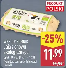 ALDI Wesoły Kurnik Jaja z chowu ekologicznego oferta