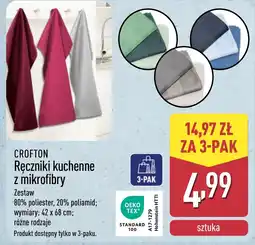 ALDI Ręczniki kuchenne z mikrofibry oferta