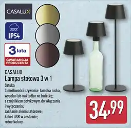 ALDI CASALUX Lampa stołowa 3 w 1 oferta
