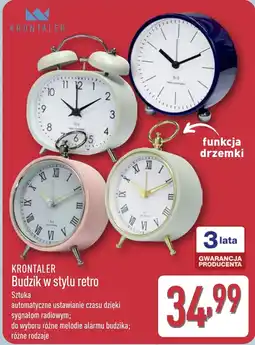 ALDI Krontaler Budzik w stylu retro oferta