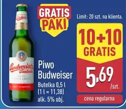ALDI Piwo Budweiser oferta