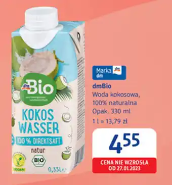 DmBio Woda kokosowa