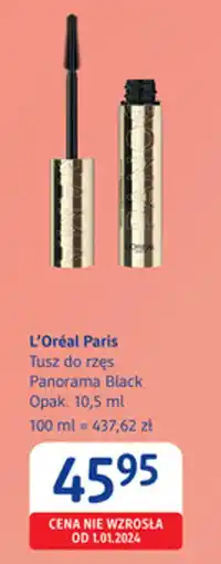 dm drogerie markt L'Oréal Paris Tusz do rzęs Panorama Black oferta