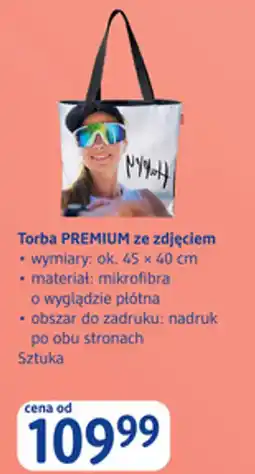 dm drogerie markt Torba PREMIUM ze zdjęciem oferta