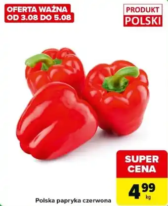Carrefour Express Polska papryka czerwona oferta