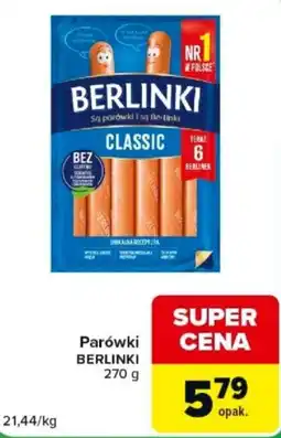 Carrefour Express Parówki Berlinki Classic oferta