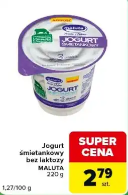 Carrefour Express Jogurt śmietankowy bez laktozy MALUTA oferta