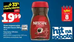 Topaz Kawa rozpuszczalna Nescafe Classic oferta