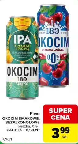 Carrefour Express Piwo OKOCIM SMAKOWE, BEZALKOHOLOWE oferta