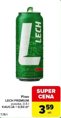 Carrefour Express Piwo LECH PREMIUM oferta