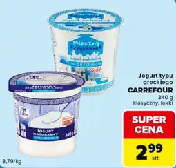 Carrefour Express Jogurt naturalny typu greckiego oferta