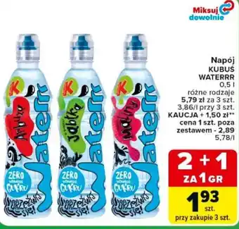 Napój KUBUŚ WATERRR