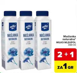 Carrefour Express Maślanka naturalna MILKO MLEKPOL oferta