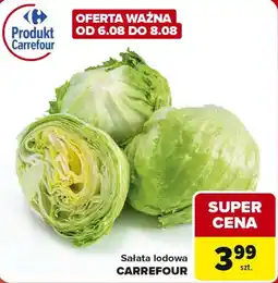Carrefour Market Sałata lodowa CARREFOUR oferta