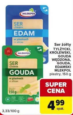 Carrefour Market Ser żółty MLEKPOL oferta