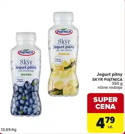 Carrefour Market Jogurt pitny SKYR PIĄTNICA oferta