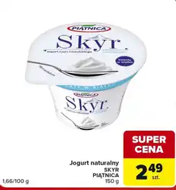 Carrefour Market Jogurt naturalny SKYR PIĄTNICA oferta