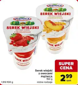 Carrefour Market Serek wiejski z owocami PIĄTNIKA oferta