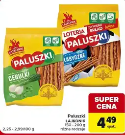 Carrefour Market Paluszki LAJKONIK oferta