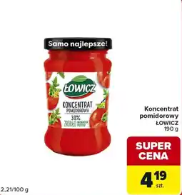 Carrefour Market Koncentrat pomidorowy Łowicz oferta