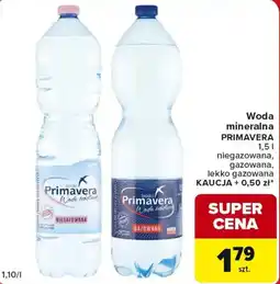 Carrefour Market Woda mineralna PRIMAVERA oferta