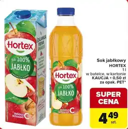 Carrefour Market Sok jabłkowy Hortex oferta