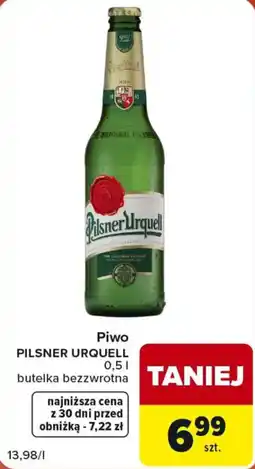 Carrefour Market Piwo Pilsner Urquell oferta