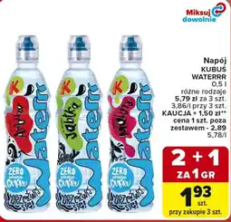 Carrefour Market Napój KUBUŚ WATERRR oferta