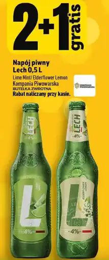 Topaz Napój piwny Lech oferta