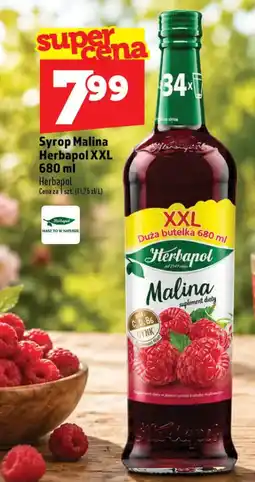 Topaz Syrop Malina Herbapol XXL oferta