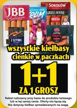 Topaz Kiełbasy cienkie w paczkach oferta