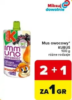Carrefour Express Mus owocowy KUBUS oferta