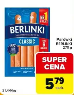 Carrefour Express Parówki Berlinki Classic oferta