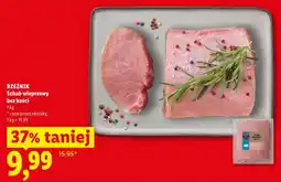 Lidl RZEŹNIK Schab wieprzowy bez kości oferta