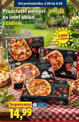 Lidl Pizza Deluxe Nduja Style oferta