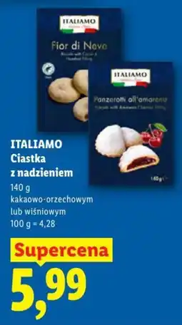 Lidl Ciastka z nadzieniem oferta