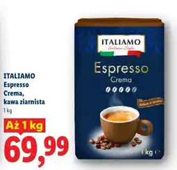 Lidl ITALIAMO Espresso Crema, kawa ziarnista oferta