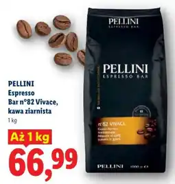 Lidl PELLINI Espresso Bar n°82 Vivace, kawa ziarnista oferta