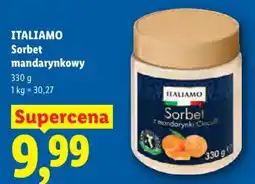 Lidl Sorbet mandarynkowy oferta
