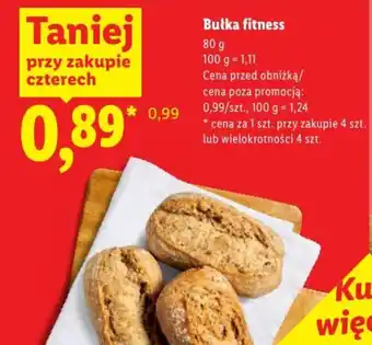 Lidl Bułka fitness oferta