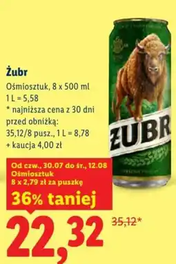 Lidl Żubr Ośmiosztuk oferta
