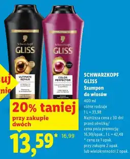 Lidl Schwarzkopf GLISS Szampon do włosów oferta