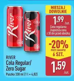 ALDI Napój gazowany River Cola Regular oferta