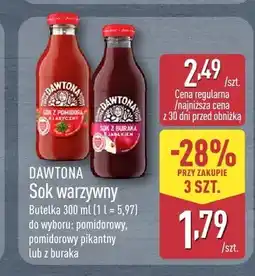 ALDI Sok warzywny Dawtona pomidorowy pikantny oferta