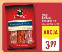 ALDI Kiełbasa kmotrowa trio Kmotr oferta